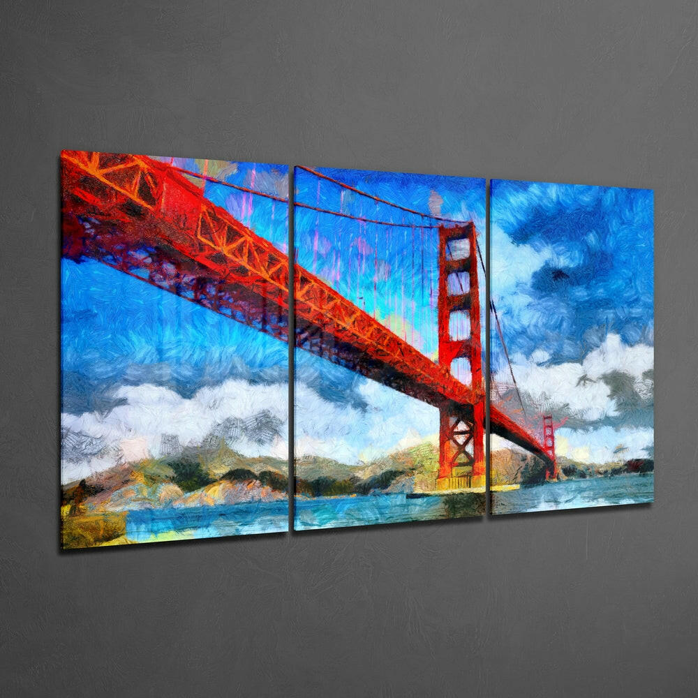 Depth Glass Wall Art