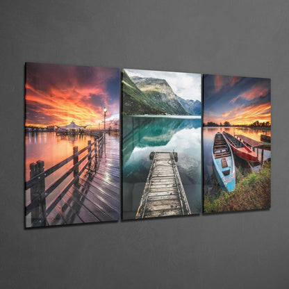 Piers Glass Wall Art