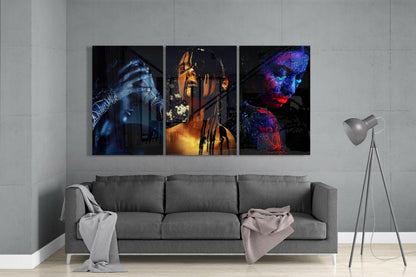 Woman Glass Art