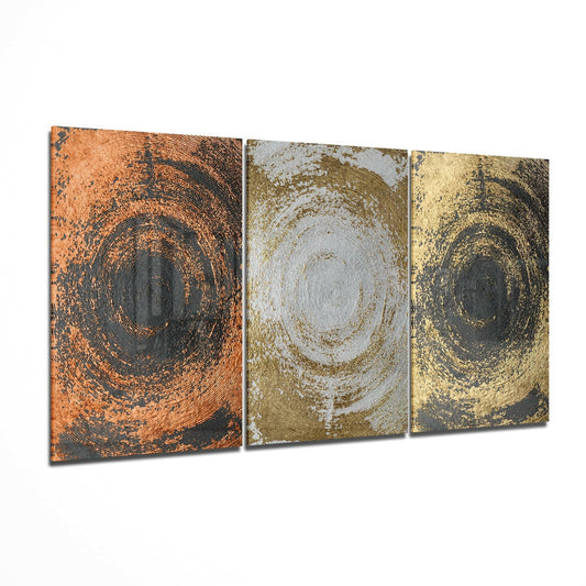 Yellow Touch Glass Art