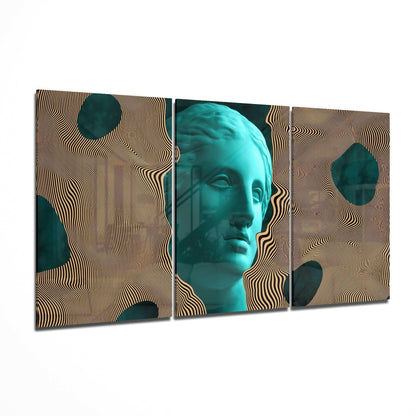 Statue Glass Art