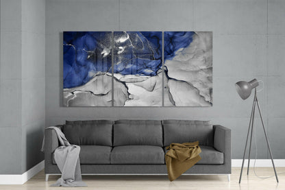 Blue Harmony Glass Art