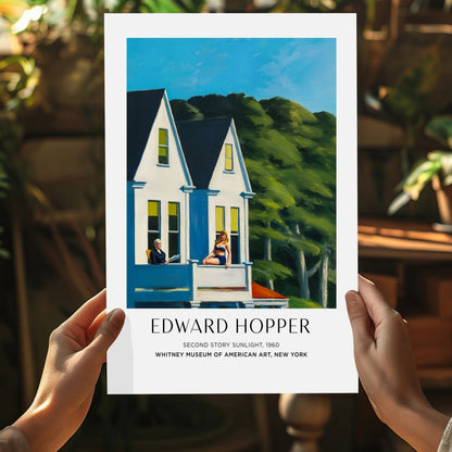 White Houses Green Hillside Aluminum Print