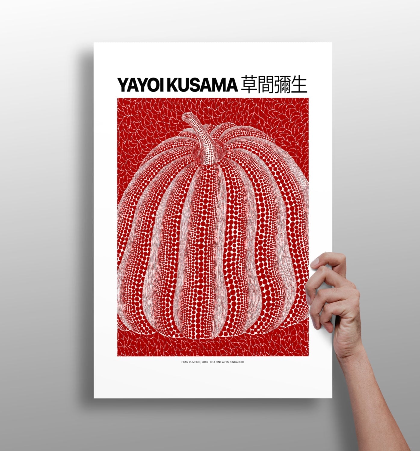 Yayoi Kusama VI Aluminum Print