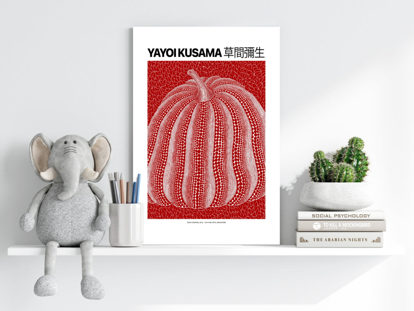Yayoi Kusama Aluminum Print