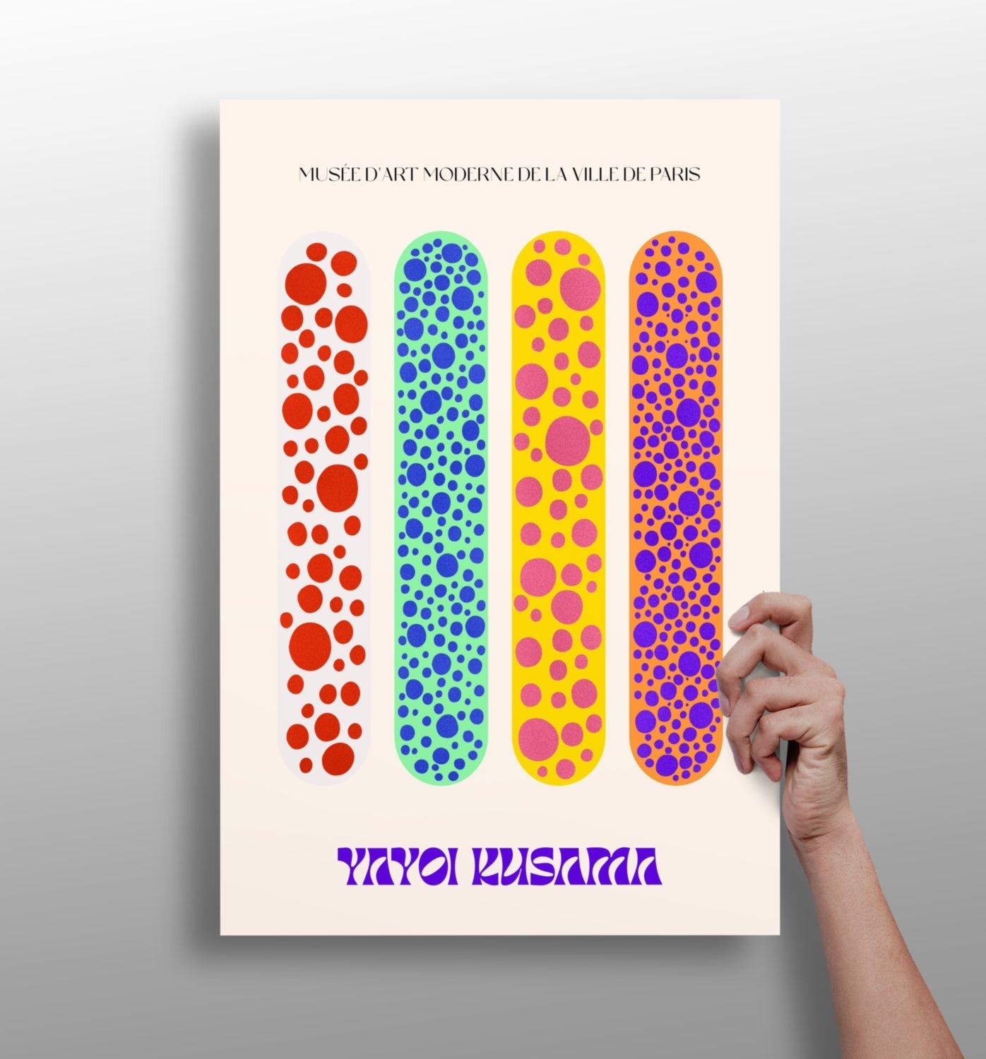 Yayoi Kusama III Aluminum Print