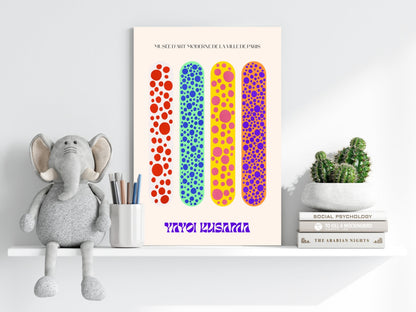 Yayoi Kusama Aluminum Print