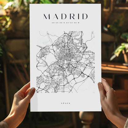 Madrid V3 Aluminum Print