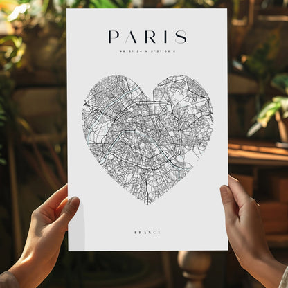 Paris V1 Aluminum Print