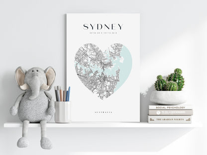 Sydney V1 Aluminum Print