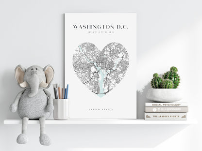 Washington V1 Aluminum Print