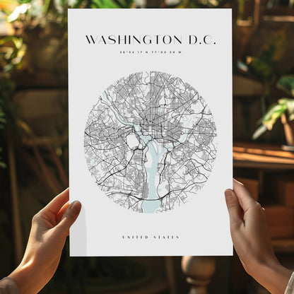 Washington V2 Aluminum Print