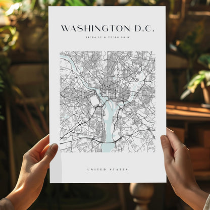 Washington V3 Aluminum Print