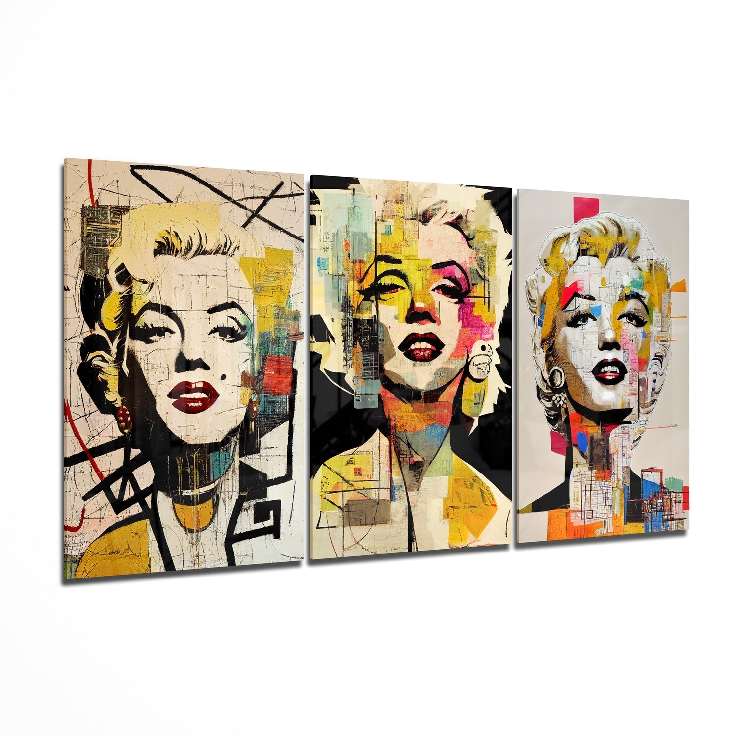 Marilyn Monroe II Glass Wall Art