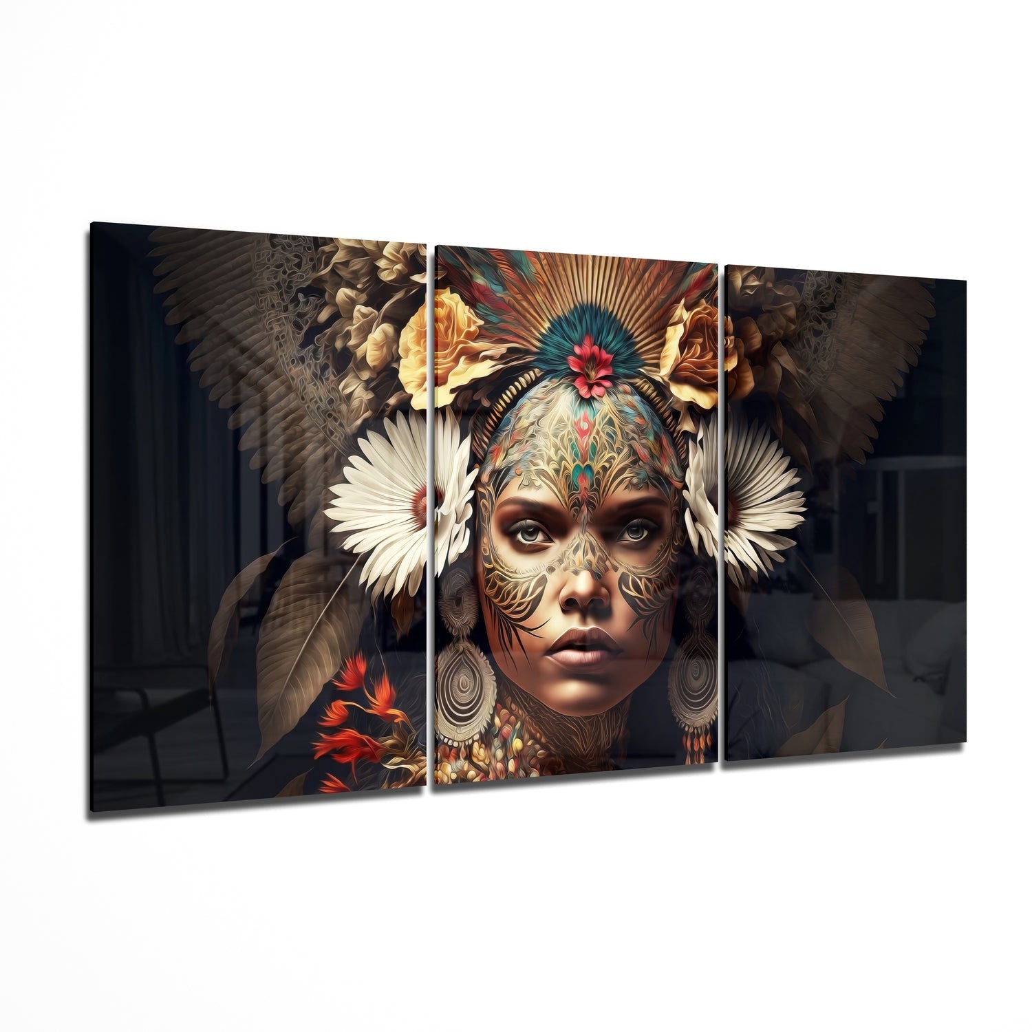 Beauty Glass Wall Art II